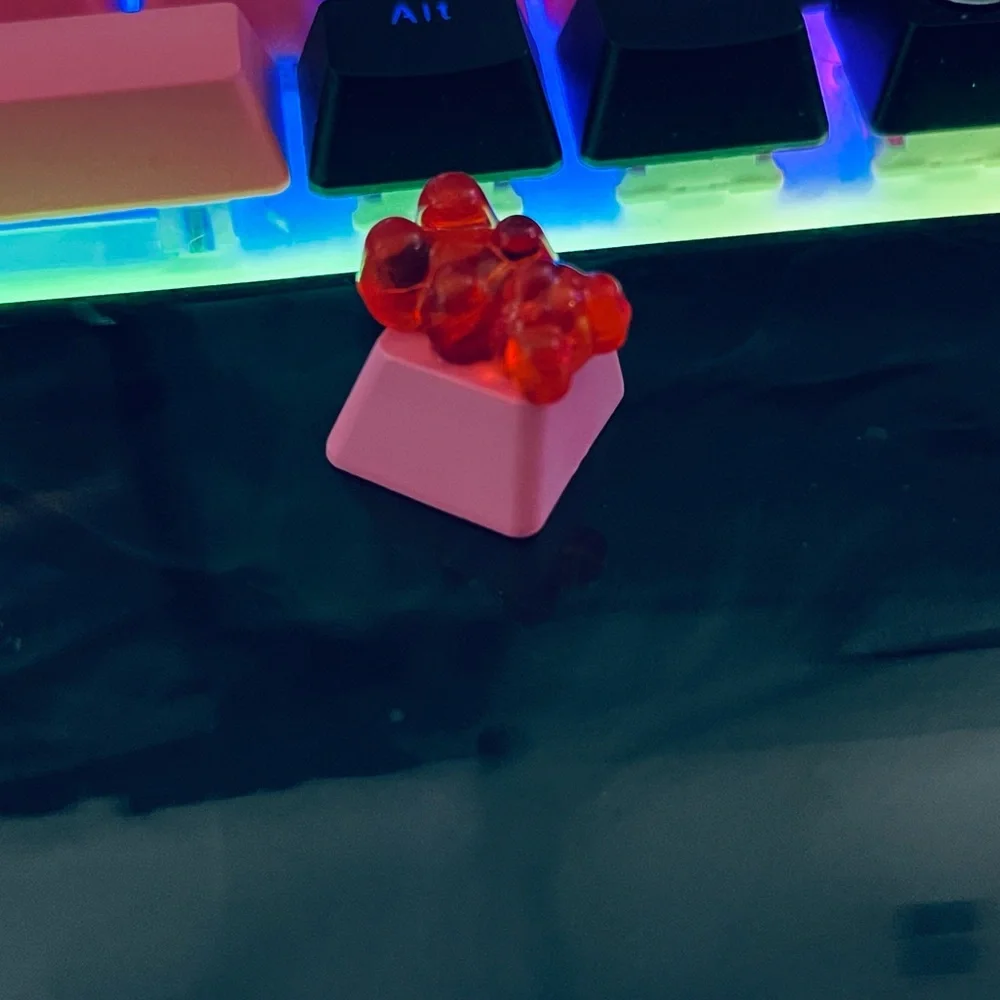 Kawaii Pink Artisan Keycap